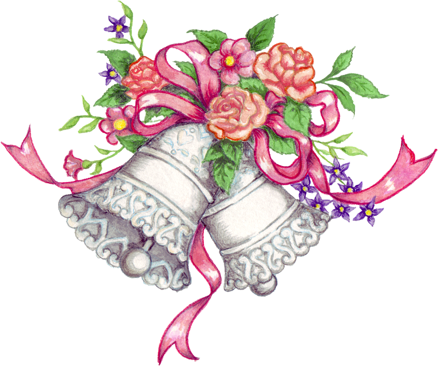 Free transparent png files. Bells clipart wedding day