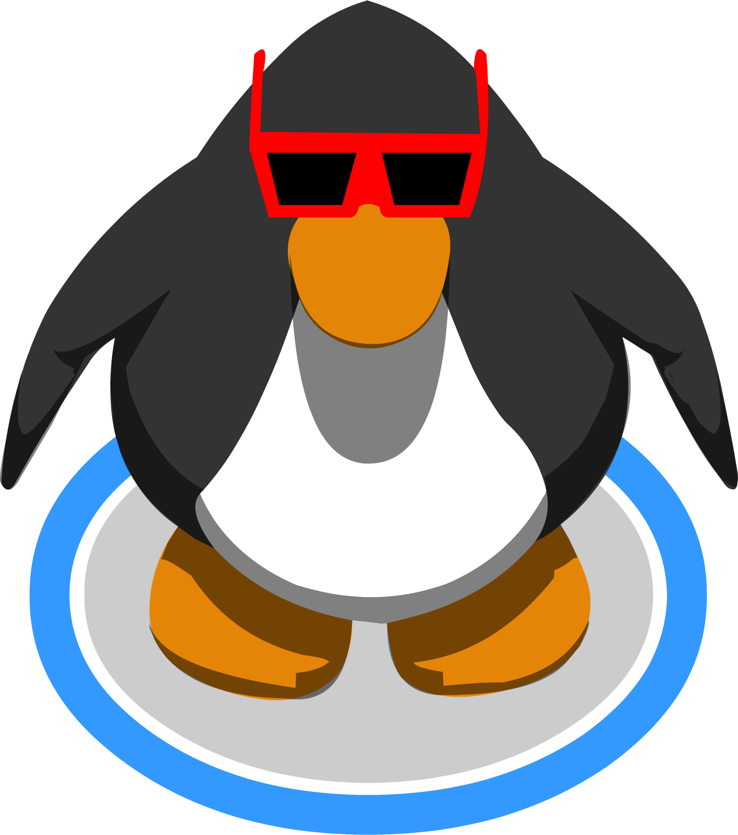Rookies sunglasses wiki fandom. Belt clipart club penguin