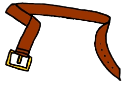 belt clipart long belt