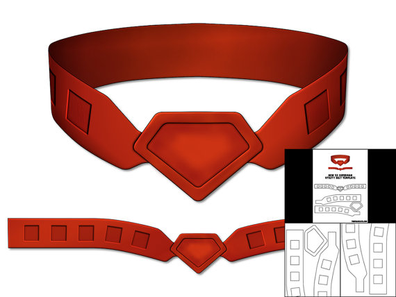 Belt clipart superman. Template for new utility