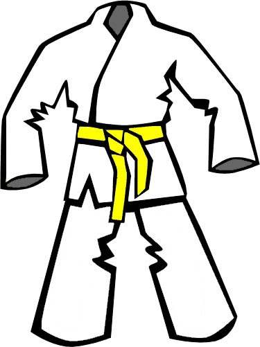 belt clipart yellow belt