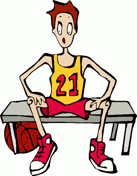 bench clipart basketball bench