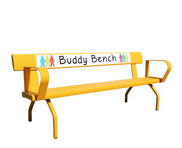 bench clipart colourful