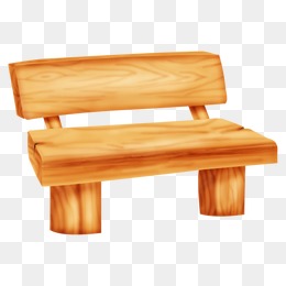 bench clipart cute