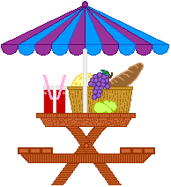 bench clipart picnic
