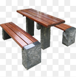 bench clipart wood object