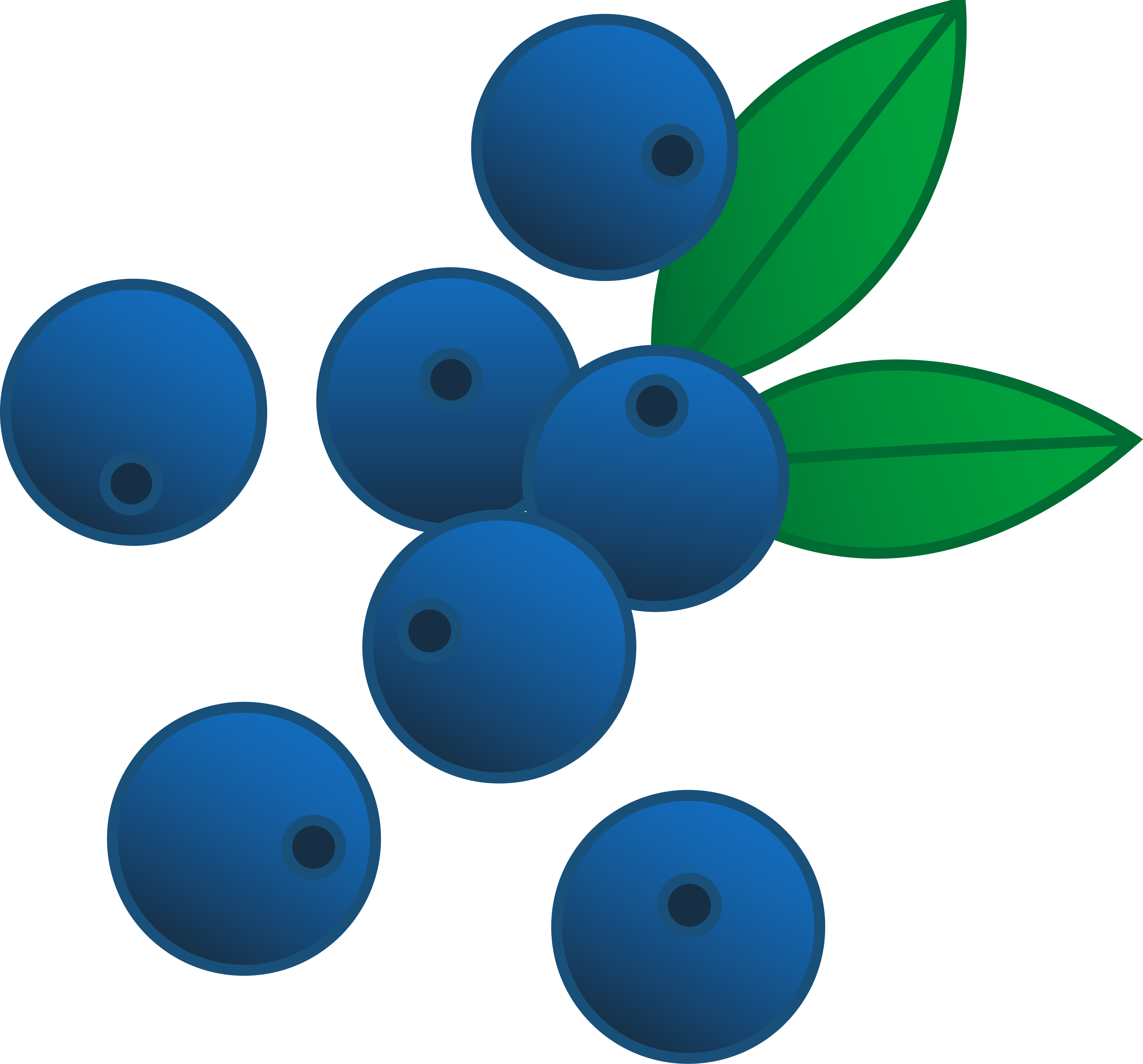 blueberry clipart animated