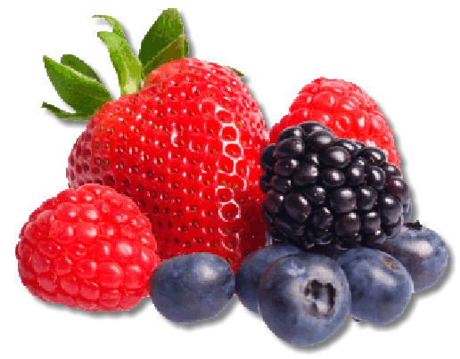 Four berry blend . Berries clipart antioxidant