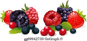 berries clipart berry basket