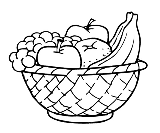 clipart fruit sketch