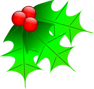 Berry clipart leaves holly. Image panda free images