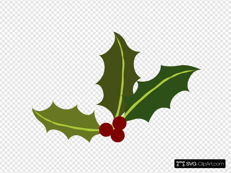 berries clipart leaves holly