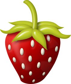 Strawberry clip art food. Berries clipart red object