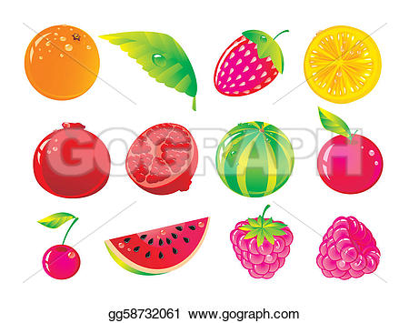 berries clipart vector