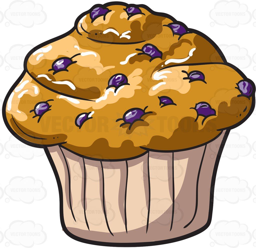 A muffin blueberries muffins. Blueberry clipart animated