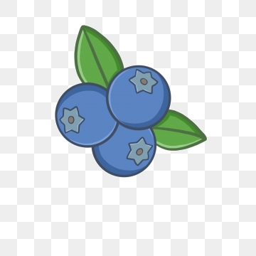 Blueberry clipart cute. Cartoon blueberries png vector
