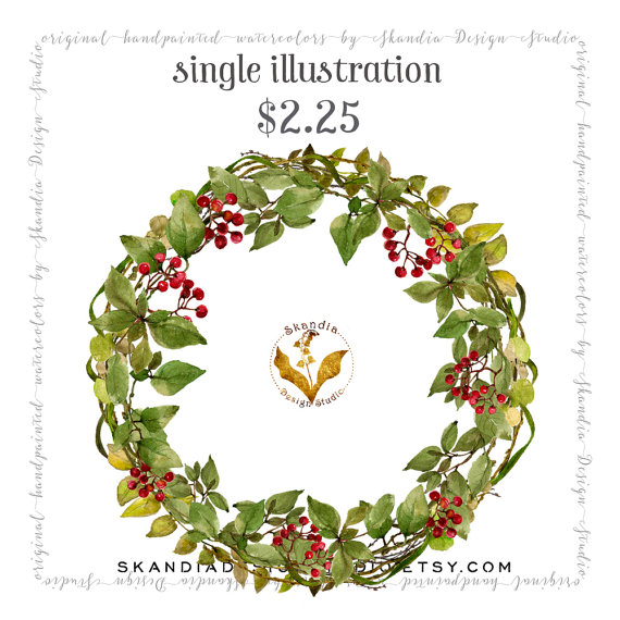 Stunning design wreath clipartix. Berry clipart kid