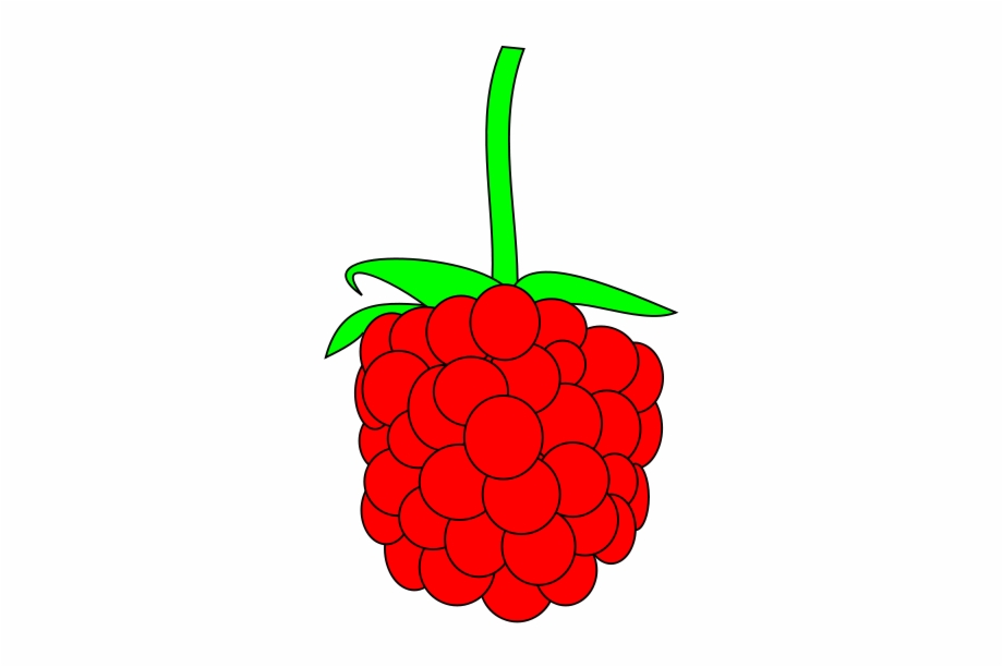Berry clipart raspberry. Simple transparent png download