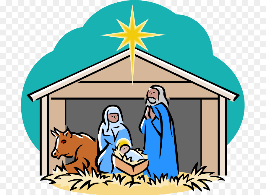 Bethlehem clipart. Nativity scene of jesus