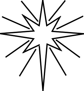 clipart star religious