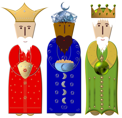bethlehem clipart three king