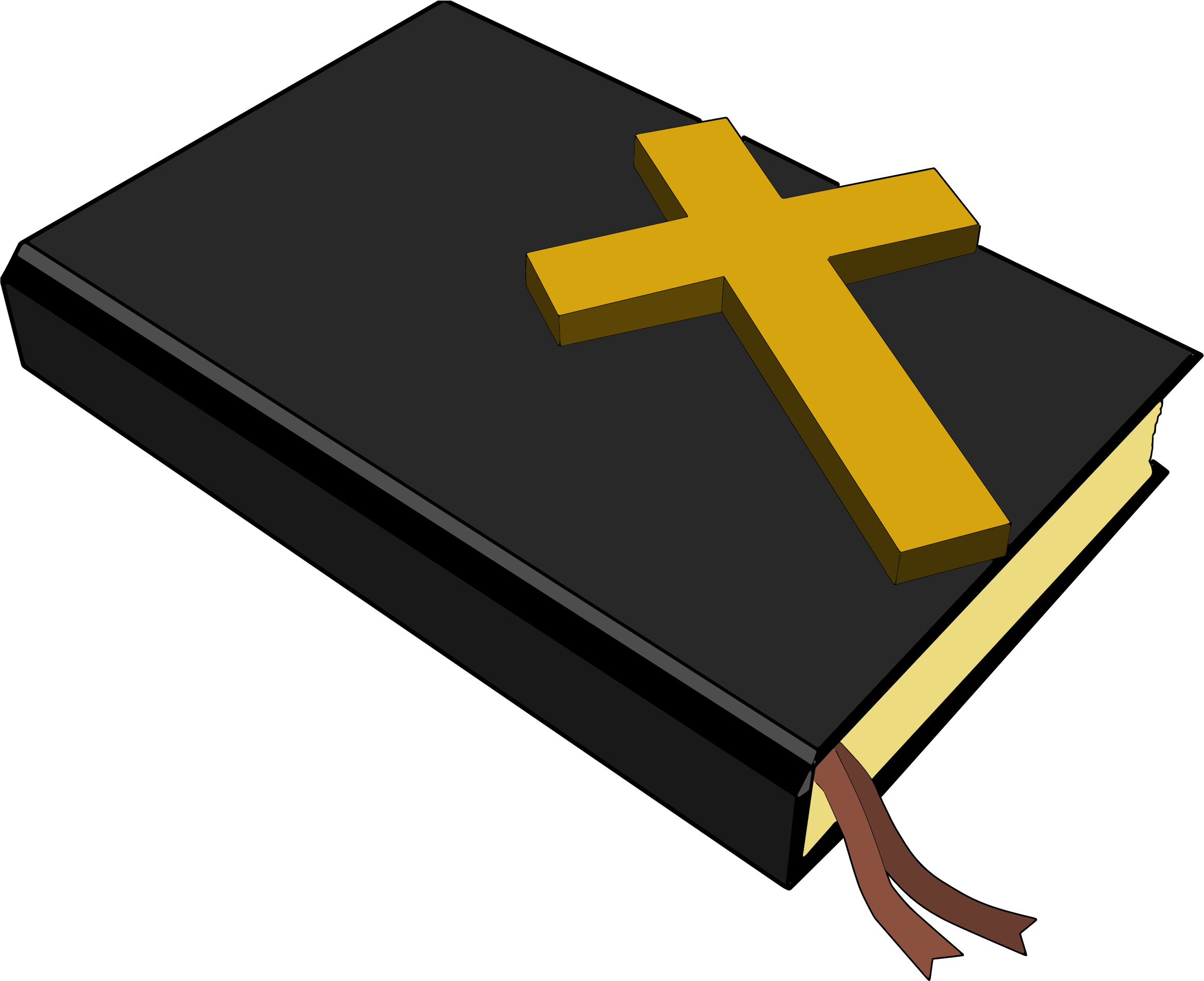 Bible clipart cross. And big image png