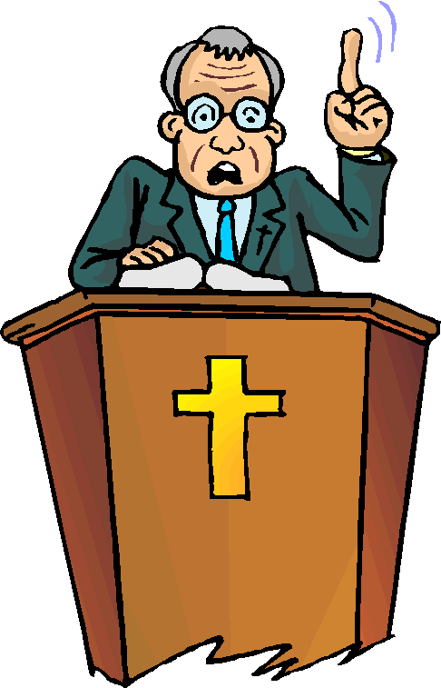 politician clipart preacher