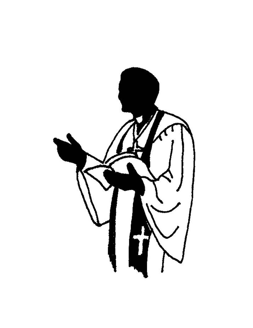 bible clipart priest