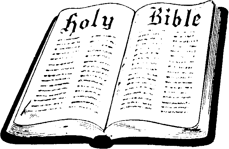 bible clipart text book