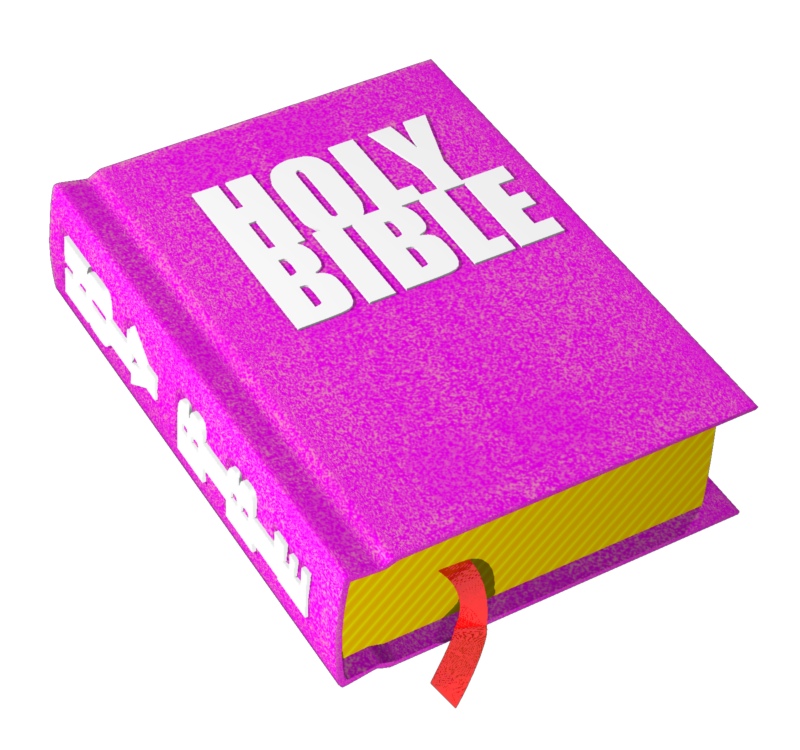 clipart bible pink