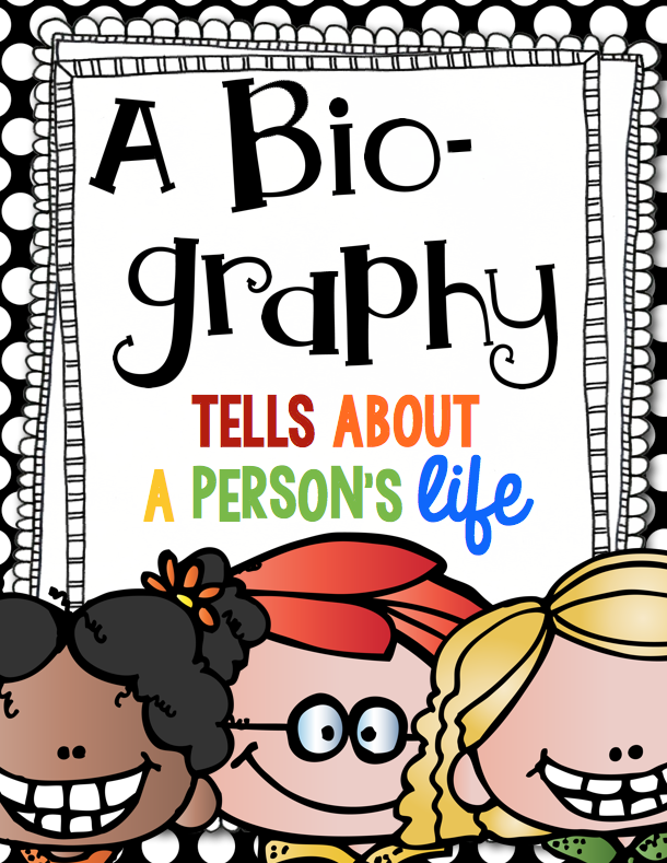bibliography clipart biography book