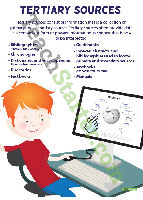 bibliography clipart primary data