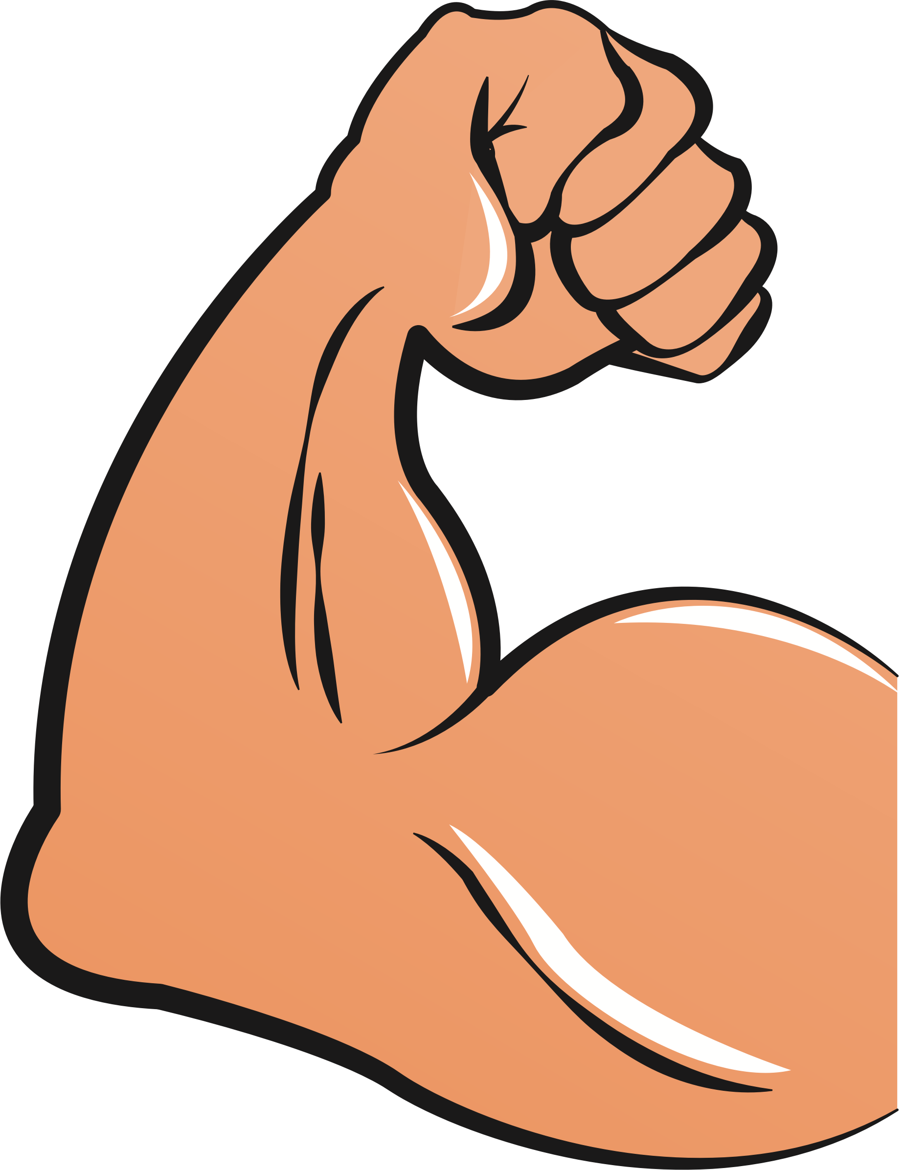 muscles clipart bicep