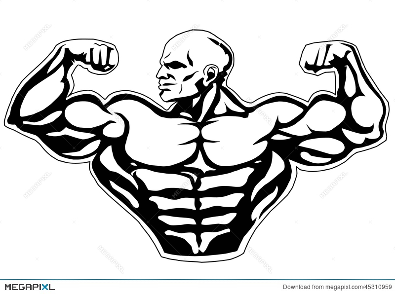 bicep clipart muscle hand