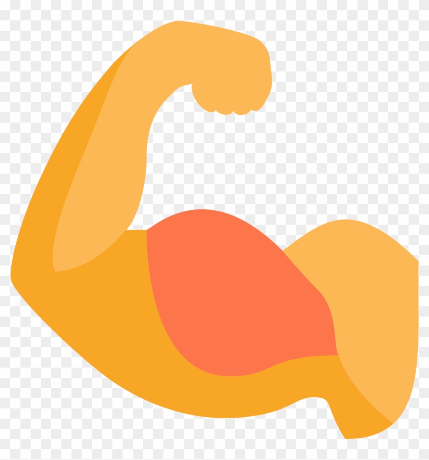bicep clipart muscled arm