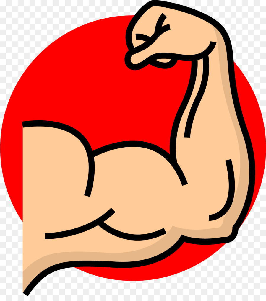 bicep clipart physical strength