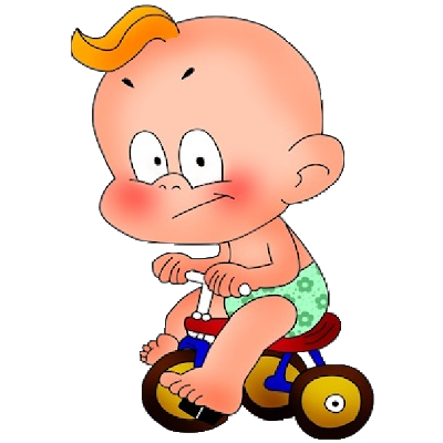 bicycle clipart baby