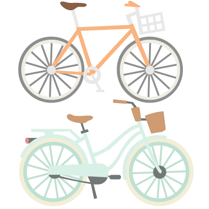 bicycle clipart cute