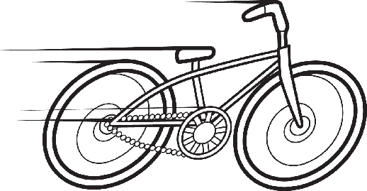 bike clipart animated