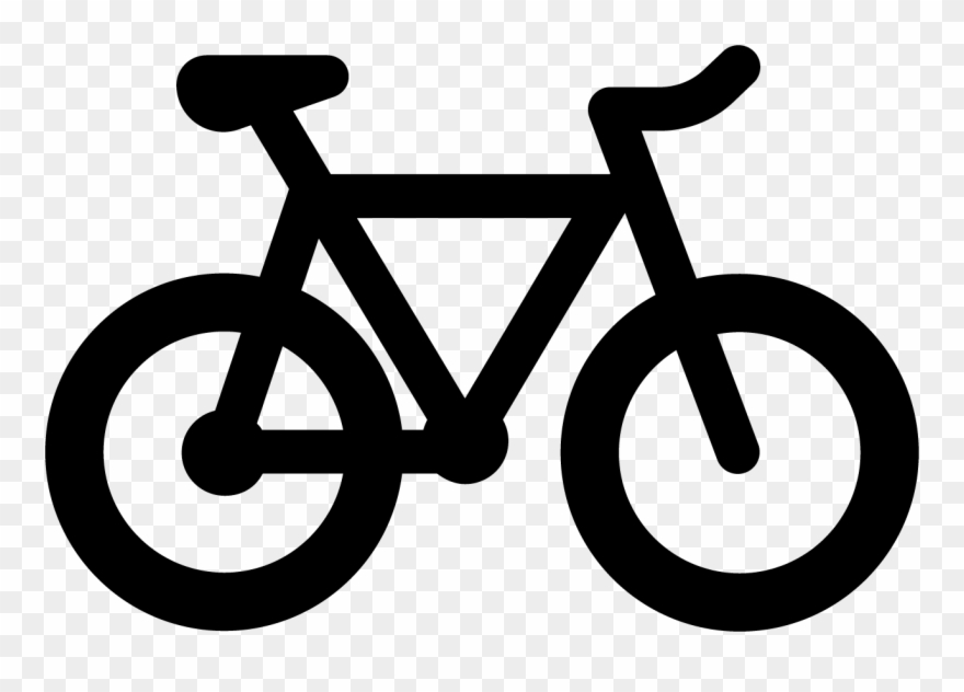 Clipart bicycle logo. Ride your bike lavado