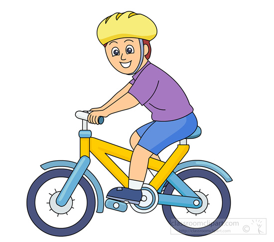biking clipart bike rider