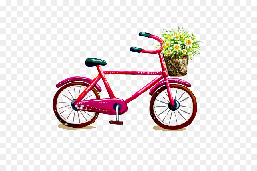 bicycle clipart spring