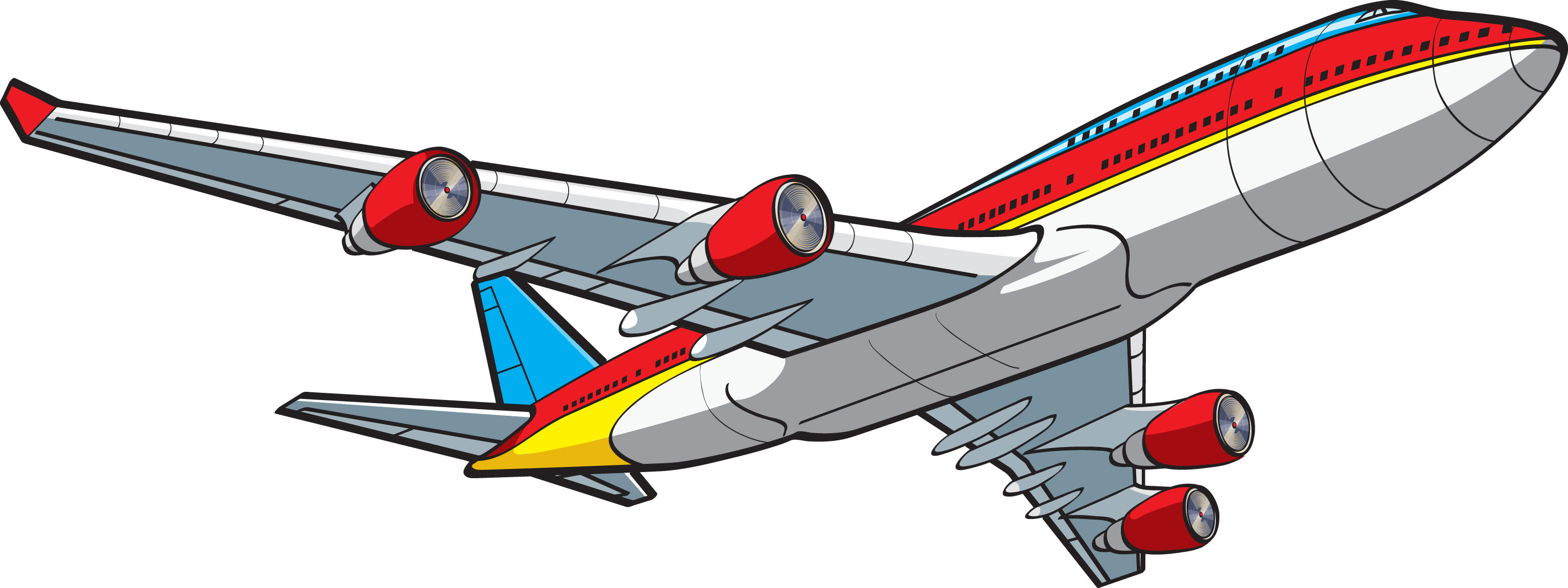 clipart airplane pdf