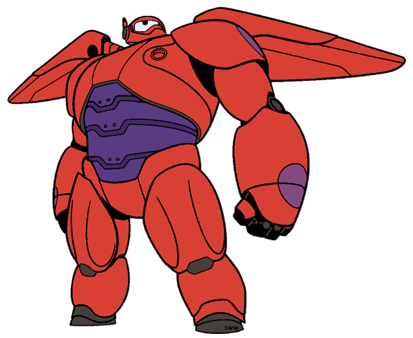 big clipart baymax