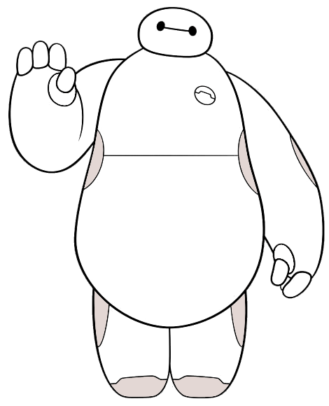 big clipart baymax