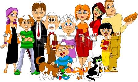 big clipart family member