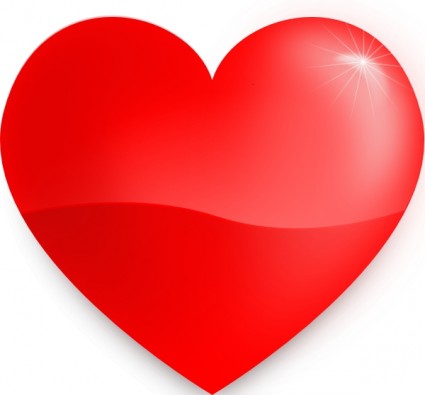 Free download clip art. Big clipart red heart