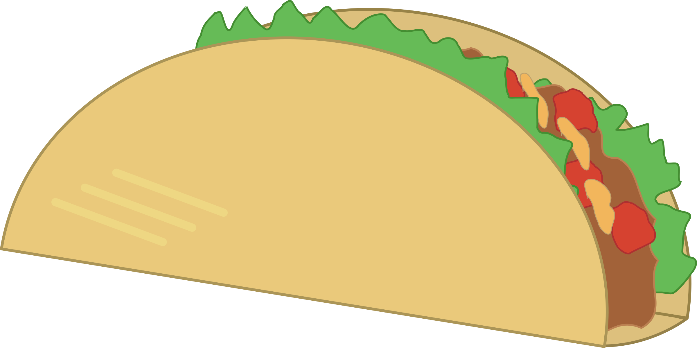 clipart food taco