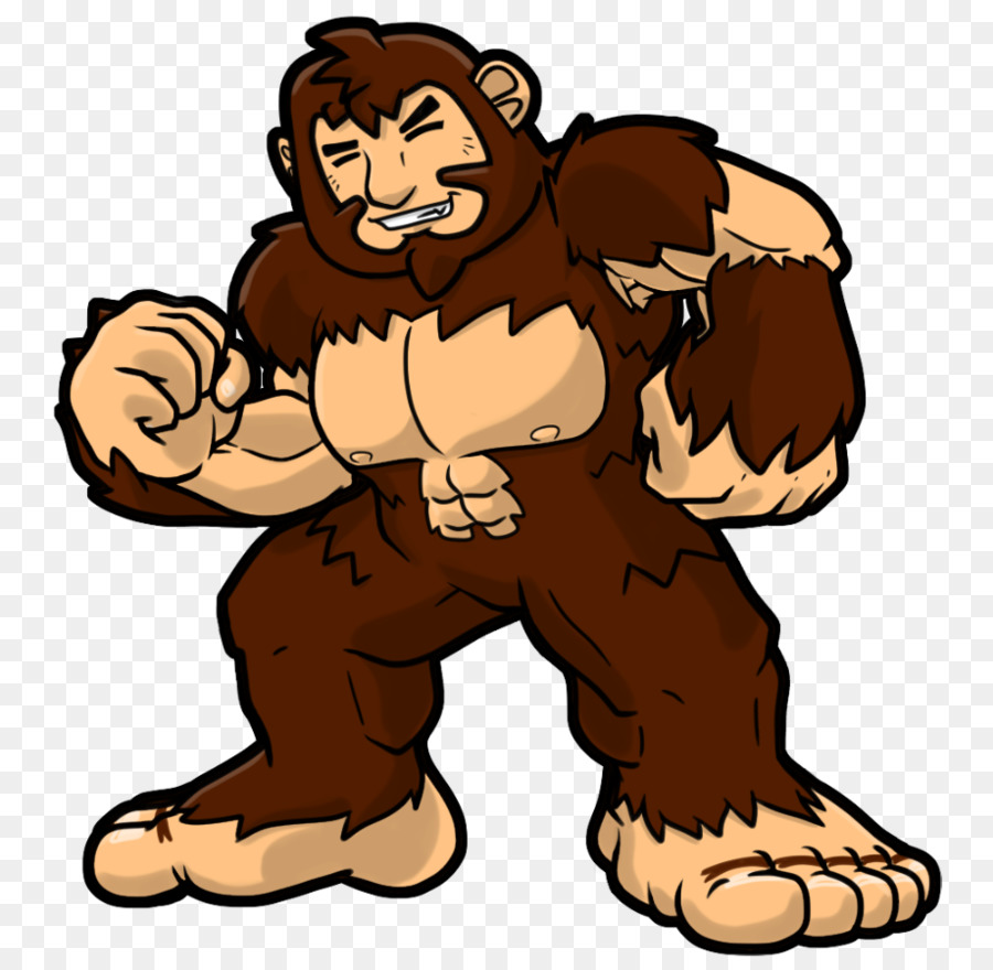 Bigfoot clipart animated, Bigfoot animated Transparent FREE for