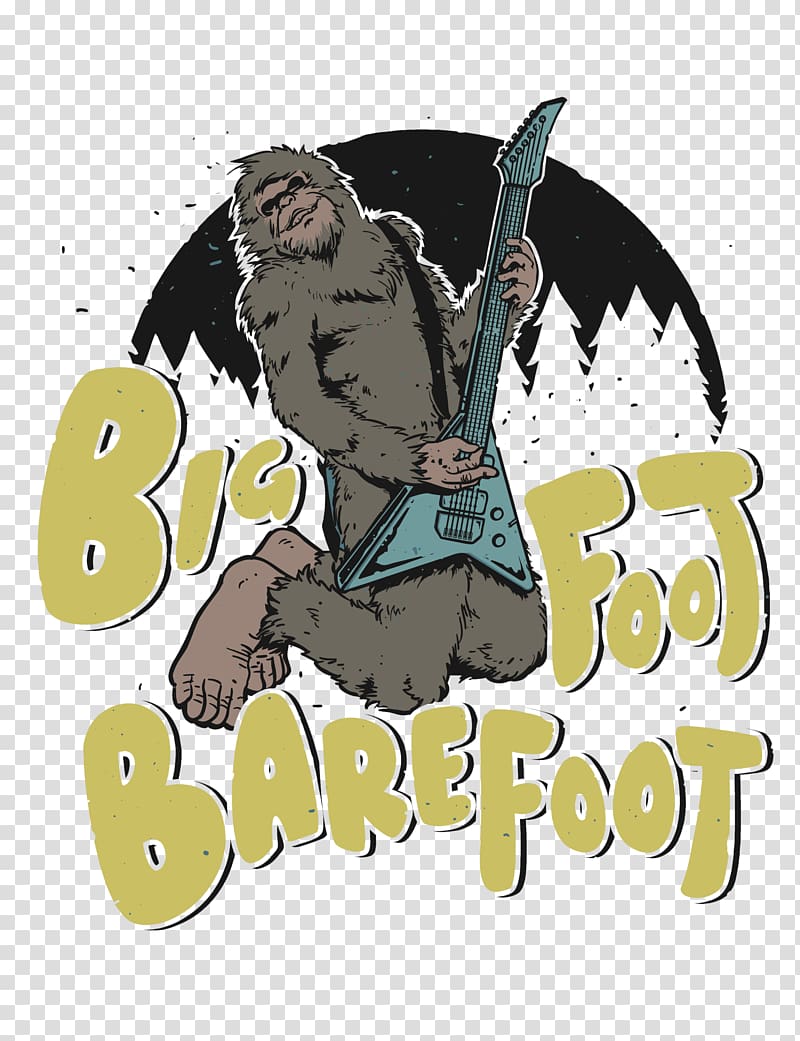 Bigfoot clipart animated. Mammal logo font transparent